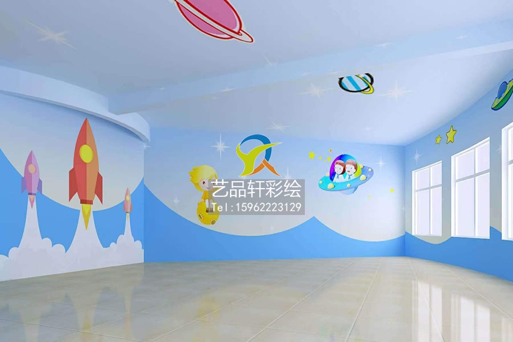 让彩绘成为孩子的第二个港湾