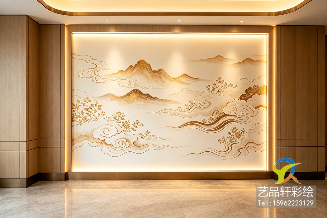 常州酒店背景墙
