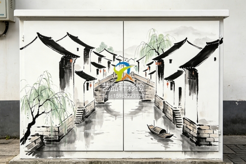 电箱彩绘绘就城市美学